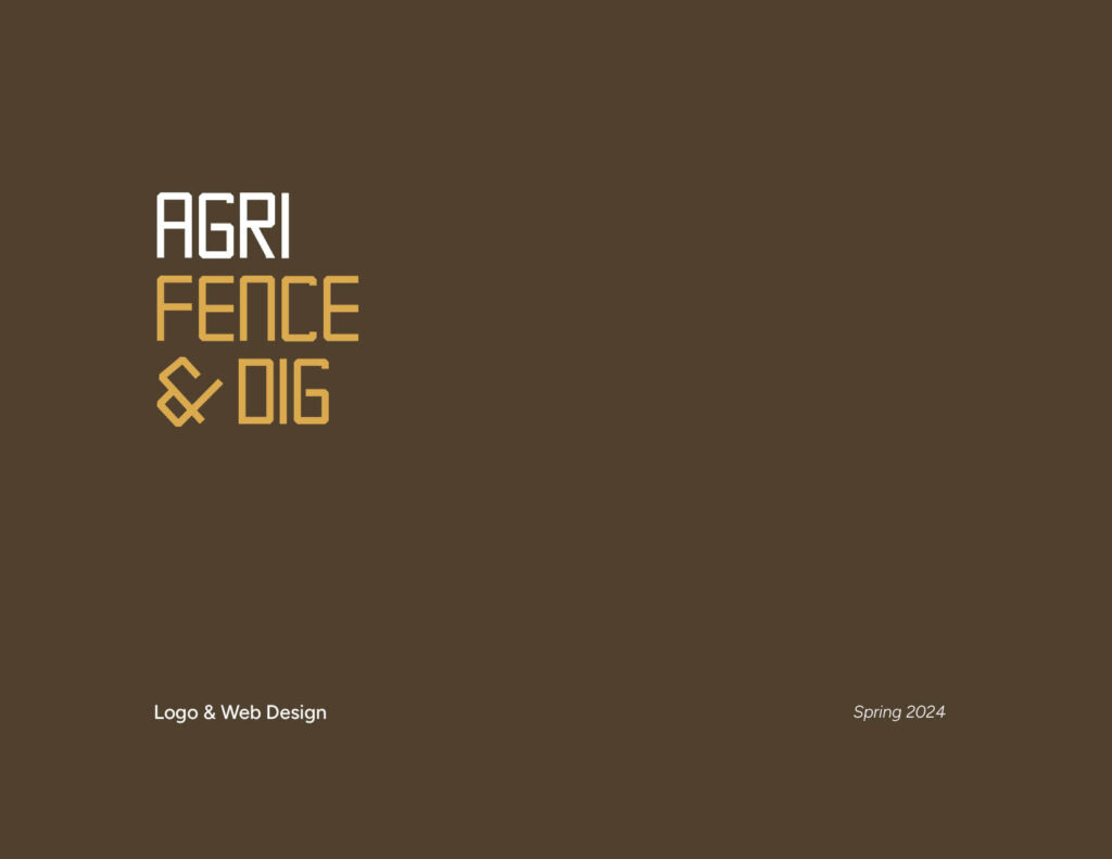 Image of brand toolkit for agri fence and dig