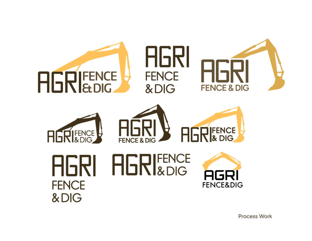 Image of brand toolkit for agri fence and dig